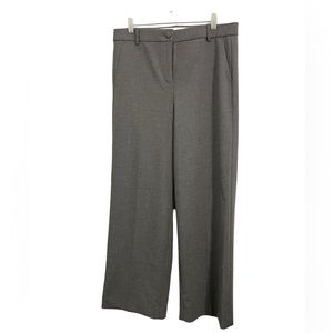 NWT J Crew 365 wide leg grey trousers